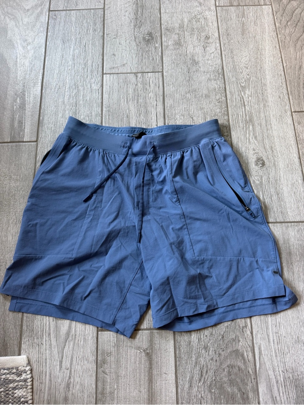lululemon athletica Men's Slate Blue Athletic Shorts